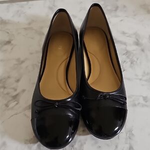 Blair Cap Toe Nappa Ballet Flats Size 11